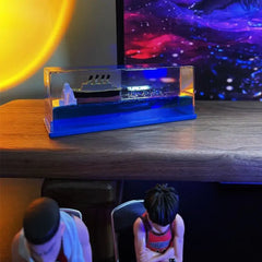 Cruise Ship Fluid Drift Bottle Decoration - TorontoHobbyStore