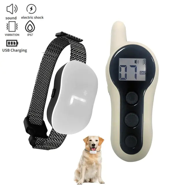 Ultrasonic Anti-Bark Dog Training Collar - TorontoHobbyStore