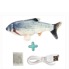 Cats USB Charger Interactive Toy Fish - TorontoHobbyStore