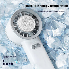 2024 Summer Gadget Handheld Turbo Jet Fan Mini Portable Ice Cold Fan Generation Brushless Motor Wind High Speed Duct Fans Violent Blower - TorontoHobbyStore