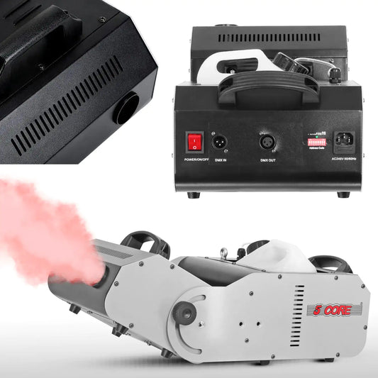 5Core Fog Machine 2500W Smoke Machine 6500CFM Low Lying Portable Fogger Maquina De Humo Para Fiestas - TorontoHobbyStore