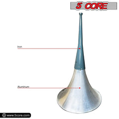 5Core PA Speaker Trumpet Reflex Horn Throat 24" Aluminum Body Support Most Compression Driver - TorontoHobbyStore
