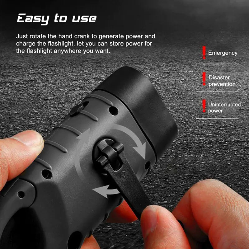 Powered Rechargeable Flashlight - TorontoHobbyStore