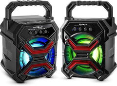 Portable Wireless Bluetooth Speaker with TWS Function - Rechargeable Bluetooth Speaker - 7" 65db Wireless Speaker - TorontoHobbyStore