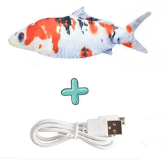 Cats USB Charger Interactive Toy Fish - TorontoHobbyStore
