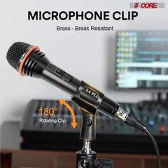 5Core XLR Microphone Dynamic Mic Karaoke Singing Studio Mics Handheld Microfono - TorontoHobbyStore