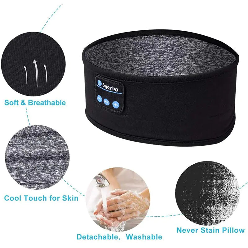 Bluetooth Elastic Wireless Headband - TorontoHobbyStore