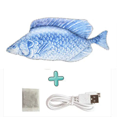 Cats USB Charger Interactive Toy Fish - TorontoHobbyStore