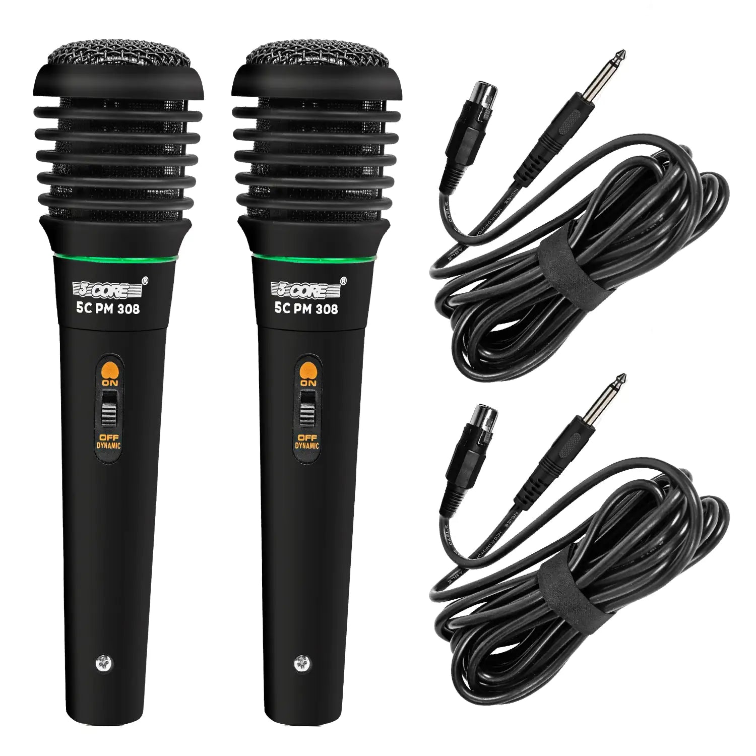 5Core XLR Microphone Dynamic Mic Karaoke Singing Studio Mics Handheld Microfono - TorontoHobbyStore