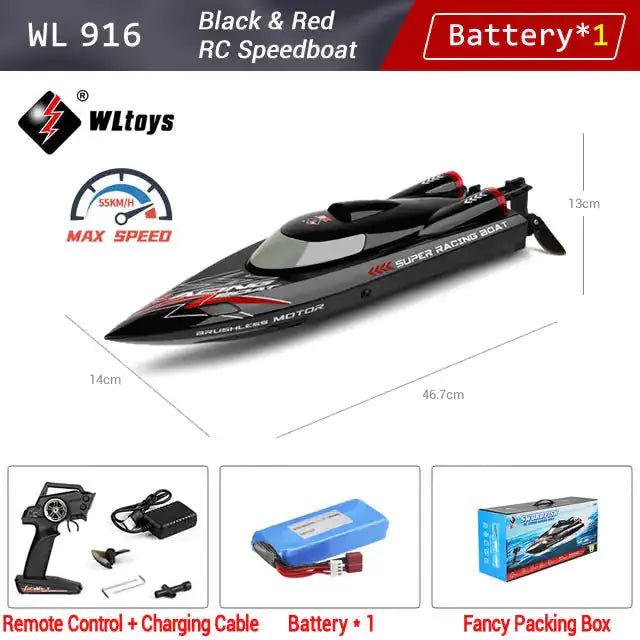 WLtoys WL916 RC Racing Boat - TorontoHobbyStore