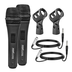 5Core XLR Microphone Dynamic Mic Karaoke Singing Studio Mics Handheld Microfono - TorontoHobbyStore