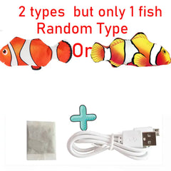 Cats USB Charger Interactive Toy Fish - TorontoHobbyStore