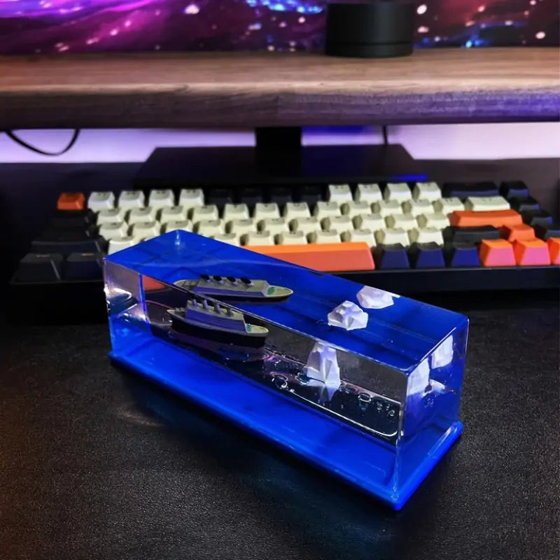 Cruise Ship Fluid Drift Bottle Decoration - TorontoHobbyStore