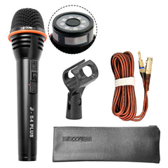 5Core XLR Microphone Dynamic Mic Karaoke Singing Studio Mics Handheld Microfono - TorontoHobbyStore
