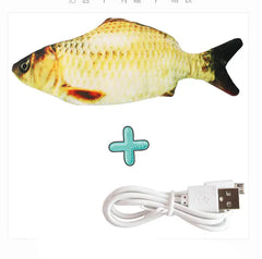 Cats USB Charger Interactive Toy Fish - TorontoHobbyStore