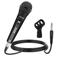 5Core XLR Microphone Dynamic Mic Karaoke Singing Studio Mics Handheld Microfono - TorontoHobbyStore