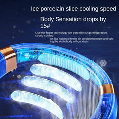 Neck Fan with LED Lights and Type-C Fast Charging - TorontoHobbyStore