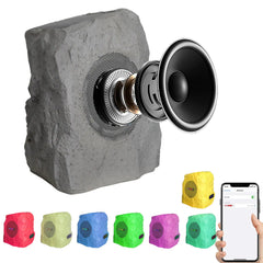 5Core Outdoor Wireless Speakers Bluetooth Rock Waterproof Linkable TWS Garden Speaker - TorontoHobbyStore