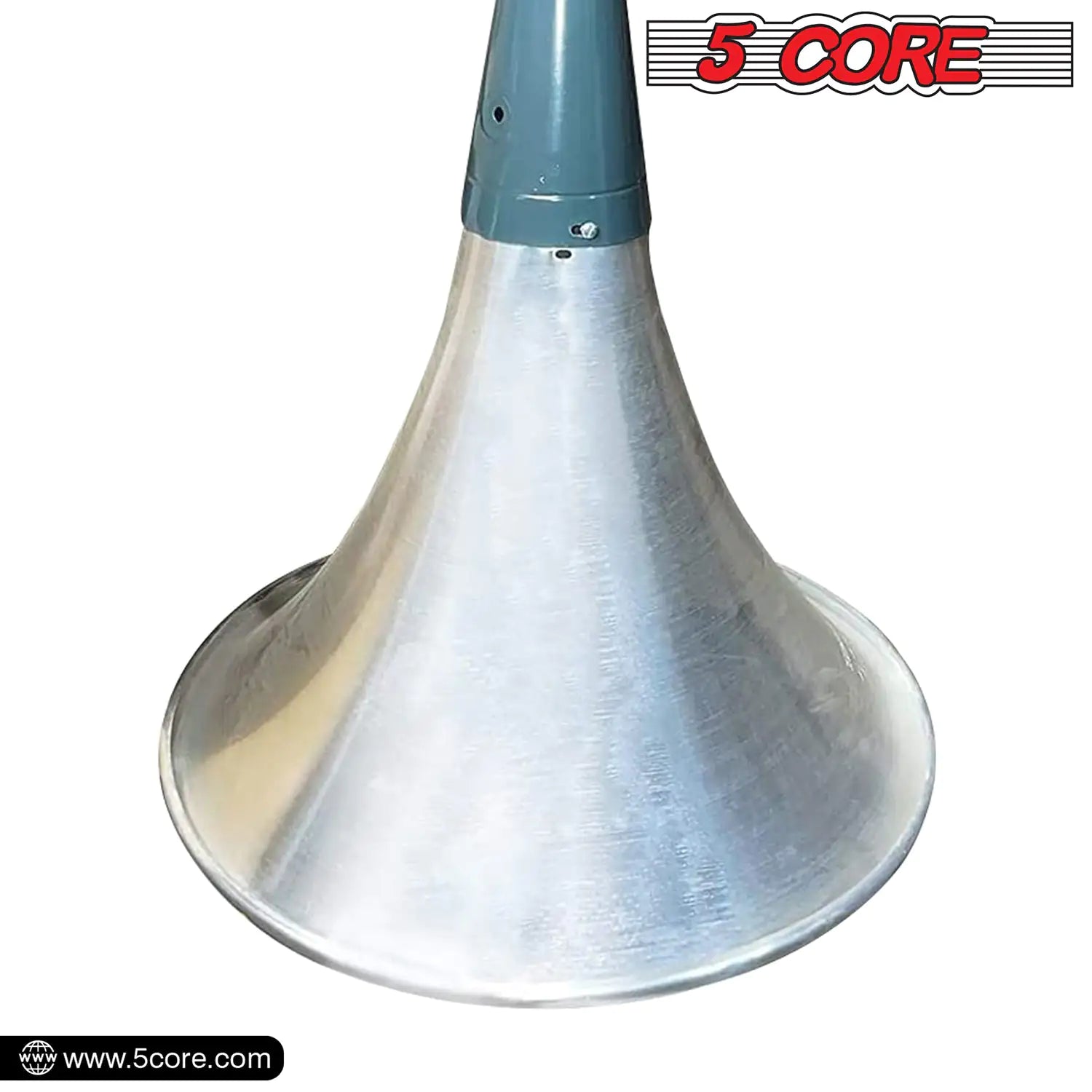 5Core PA Speaker Trumpet Reflex Horn Throat 24" Aluminum Body Support Most Compression Driver - TorontoHobbyStore
