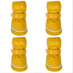 Waterproof Leather Pet Shoes