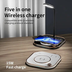 Led Desk Lamp 3 in 1 Wireless Charger - TorontoHobbyStore