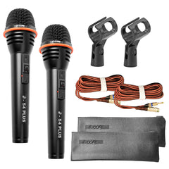5Core XLR Microphone Dynamic Mic Karaoke Singing Studio Mics Handheld Microfono - TorontoHobbyStore