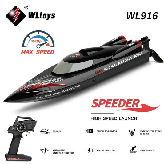 WLtoys WL916 RC Racing Boat - TorontoHobbyStore