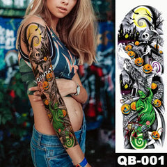 Colorful Cats and Geishas Tattoos - TorontoHobbyStore