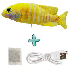 Cats USB Charger Interactive Toy Fish - TorontoHobbyStore