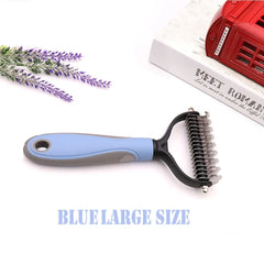 Precise Hair Removal Comb: Dematting and Deshedding Grooming Tool for Dogs and Cats - TorontoHobbyStore