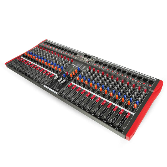 5Core Audio Mixer 24 Channel DJ Mixing Board Bluetooth USB Analog Professional Mezclador De Audio - TorontoHobbyStore