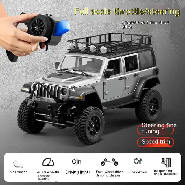 Rc Car Adult Professional 2.4g 4wd Climbing Buggy With Led Light - TorontoHobbyStore