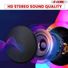 5Core Bluetooth Party Speaker 12 inch PA RGB Partybox Karaoke Machine + 2 Wireless Mic - TorontoHobbyStore