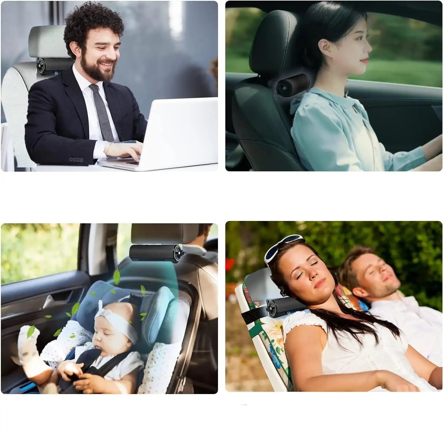 Car Seat Fan - TorontoHobbyStore