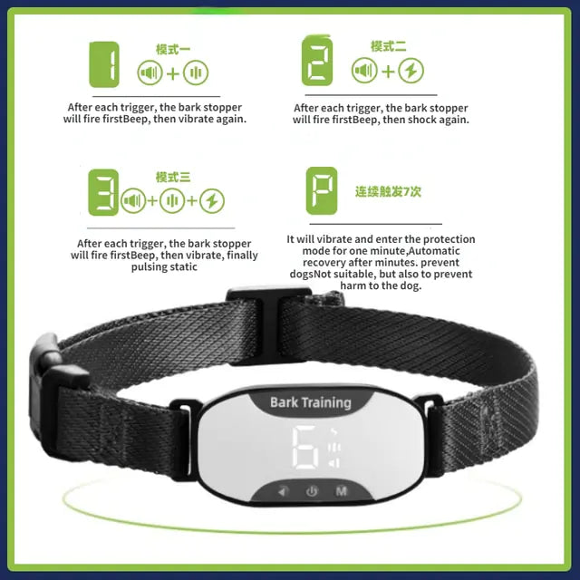 Ultrasonic Anti-Bark Dog Training Collar - TorontoHobbyStore