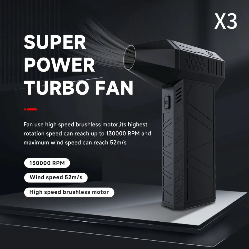 Generatie X3 Gewelddadige Blower Mini Turbo Jet Fan - TorontoHobbyStore