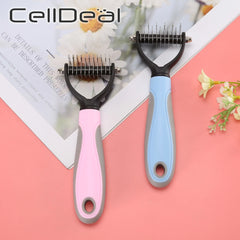 Precise Hair Removal Comb: Dematting and Deshedding Grooming Tool for Dogs and Cats - TorontoHobbyStore