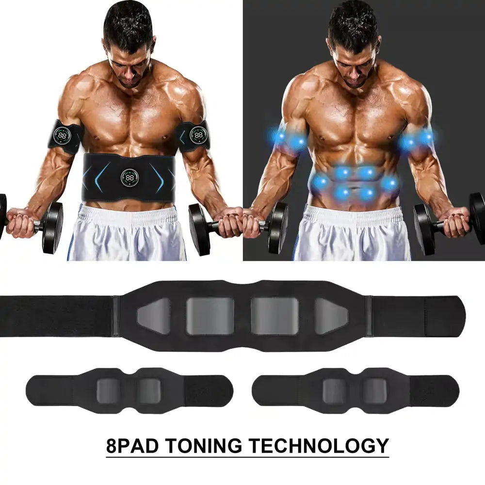 EMS Muscle Stimulator Abdominal Body Slimming Belt - TorontoHobbyStore