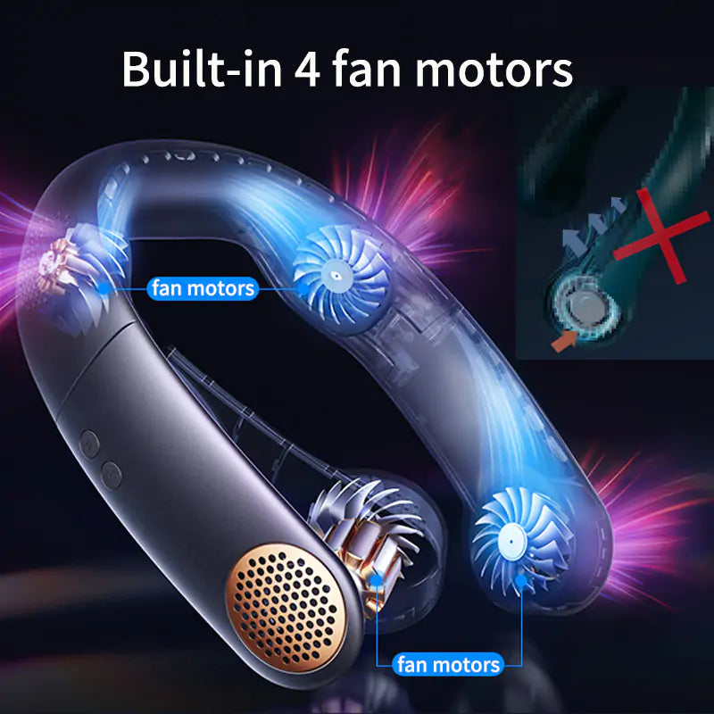 Neck Bladeless Fan - TorontoHobbyStore