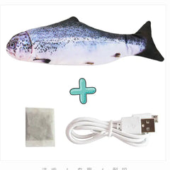 Cats USB Charger Interactive Toy Fish - TorontoHobbyStore