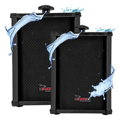 5Core Outdoor Speakers Stereo In Wall 100W Peak Passive Patio Home Wired Waterproof Audio System - TorontoHobbyStore
