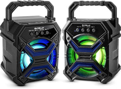 Portable Wireless Bluetooth Speaker with TWS Function - Rechargeable Bluetooth Speaker - 7" 65db Wireless Speaker - TorontoHobbyStore