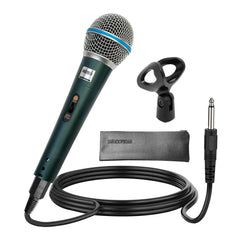 5Core XLR Microphone Dynamic Mic Karaoke Singing Studio Mics Handheld Microfono - TorontoHobbyStore