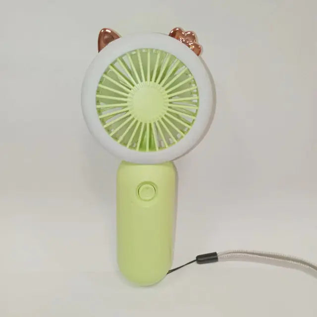 Handheld Pocket Fans USB Charging Lazy Fan Desktop Mini Fan Portable Dormitory Home Gift Student Outdoor Travel Mini Fan - TorontoHobbyStore