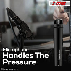 5Core XLR Microphone Dynamic Mic Karaoke Singing Studio Microfono Handheld Mics - TorontoHobbyStore