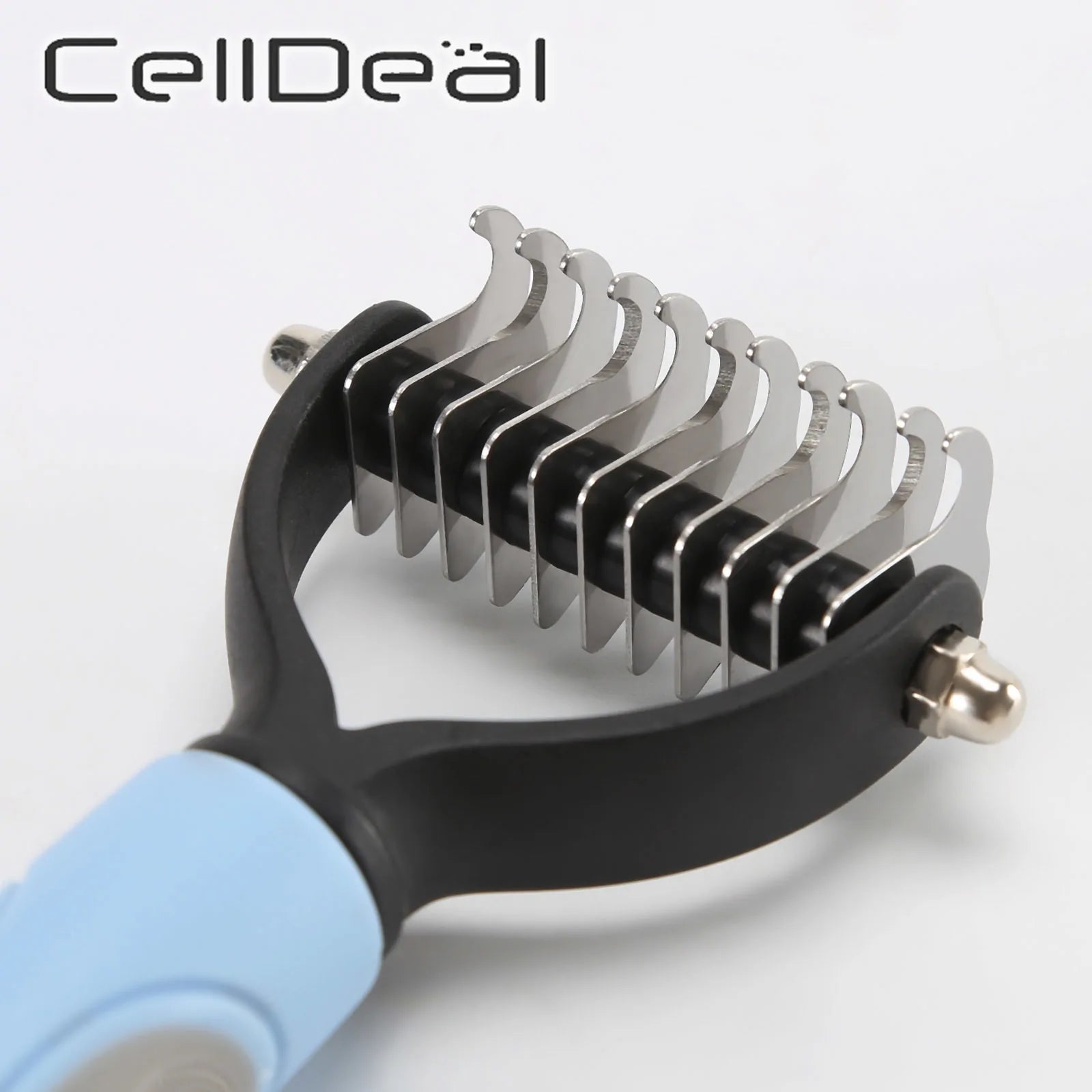 Precise Hair Removal Comb: Dematting and Deshedding Grooming Tool for Dogs and Cats - TorontoHobbyStore