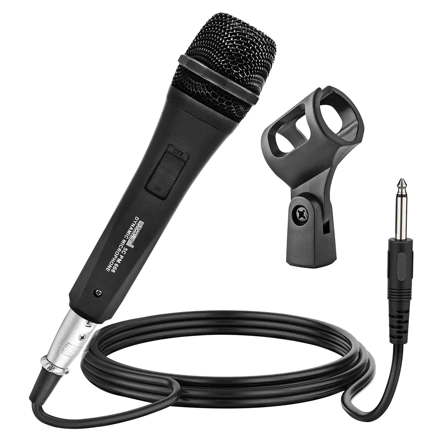5Core XLR Microphone Dynamic Mic Karaoke Singing Studio Mics Handheld Microfono - TorontoHobbyStore