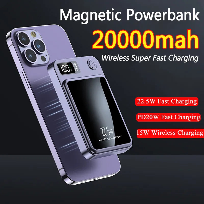 Magnetic Qi Wireless Charger Magnetic Powerbank - TorontoHobbyStore
