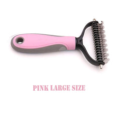 Precise Hair Removal Comb: Dematting and Deshedding Grooming Tool for Dogs and Cats - TorontoHobbyStore