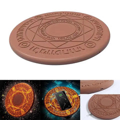 Precise Title: 10W Glowing Magic Array Wireless Charger - TorontoHobbyStore